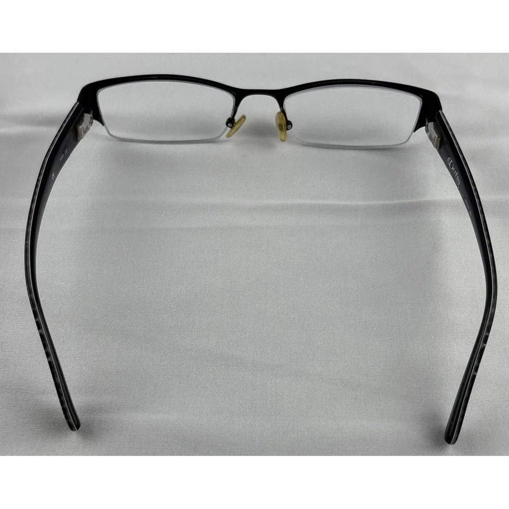 Dereon DOC316 001 Semi Rimless Eyeglasses Frame w/ Flexhinge 53-19-135